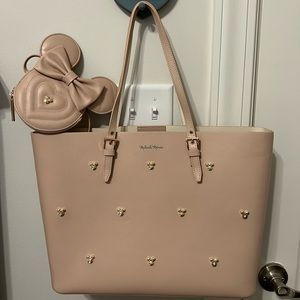 Disney Minnie Mouse 100% leather tote